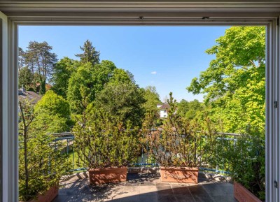 Helle und charmante 4-Zimmer-Wohnung im Herzen Feldafings