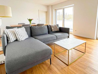 Modernes Penthouse in Bremen-Grambke - barrierefrei, Smart Home, Seeblick - PROVISIONSFREI!