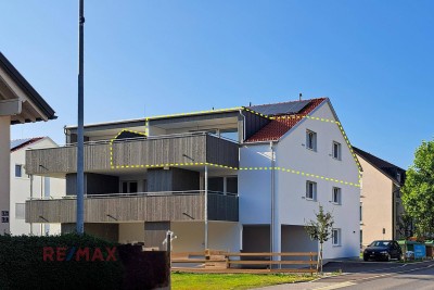 PROVISIONSFREI! Stilvolle 3-Zimmer-Dachgeschosswohnung in Wolfurter Neubauwohnanlage