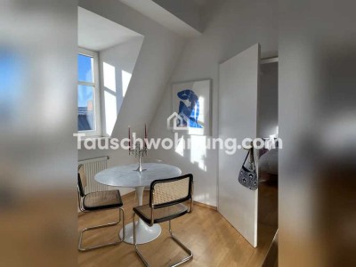 Tauschwohnung: Wunderschöne 2 Zimmer Dachgeschosswohnung