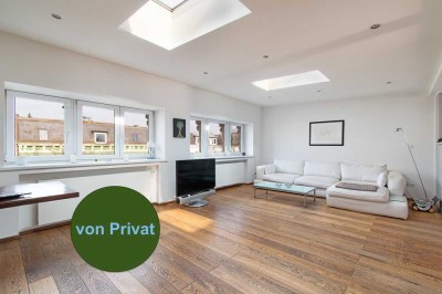 Endetagen-Loft mit herrlicher Südwest - Dachterrasse auf historischem Altbau in Hoheluft-West!