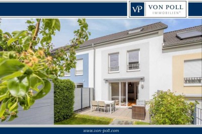 Modernes Reihenmittelhaus mit Energieeffizienzklasse A in Seenähe