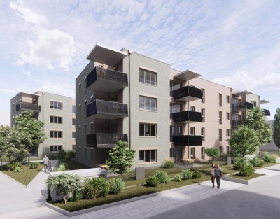 ERSTBEZUG "ein viertel grün" in Wr. Neustadt - moderne 2 Zimmerwohnung mit Balkon - inkl. Tiefgaragenstellplatz in bester Lage - provisionsfrei