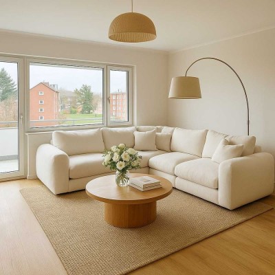 Sanierte 3 Zimmer Wohnung in grüner Lage