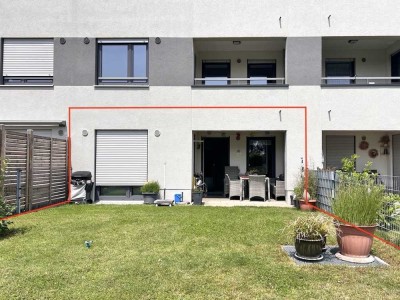 2 ZKB mit Gartenanteil und TG-Stellplatz, Baujahr 2016