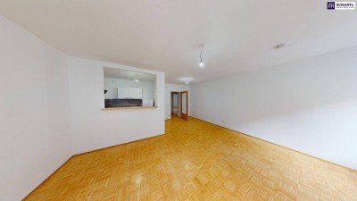 Erstbezug nach Sanierung: Moderne Stadtwohnung in zentraler Lage in Graz: 65 m² - 2 Zimmer - große Wohnküche &amp; Eigengarten! Gleich anfragen und Besichtigungstermin vereinbaren! PROVISIONSFREI!