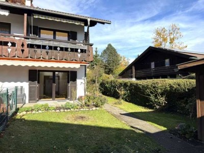 Murnau - gepflegte kleine Doppelhaushälfte mit Gärtchen