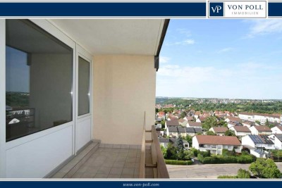 Willkommen in der wahrscheinlich höchsten 2-Zimmer-Wohnung Schwäbisch Halls