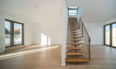 Exklusives Wohnen über den Dächern – 2 Zimmer mit Dachterrasse