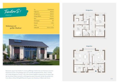 Einfamilienhaus Trendline S 1 - in ruhiger zentraler Lage