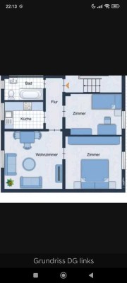 Exklusive, modernisierte 3-Raum-DG-Wohnung mit gehobener Innenausstattung in Bochum