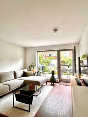 Stylisches Townhouse mit Traumgarten in zurückversetzter Lage nähe Olympiapark
