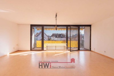 Dieser Blick vom Balkon ist unverwechselbar - Marburg!