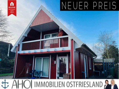 Ihre Auszeit am Kleinen Meer:
Modernes Haus mit kleinem Garten und Bootssteg