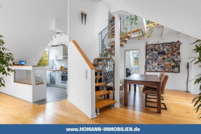 Münster Innenstadt - Ein Juwel an der Aa und Promenade!
Loft mit Panoramablick!