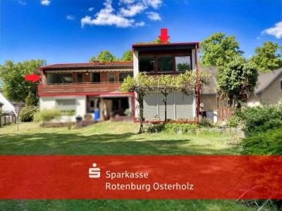 Nahe Golf-Club Bremer Schweiz! Modernisierte 4-Zi-ETW über 2 Ebenen