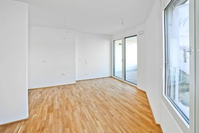 Provisionsfreie Erstbezugswohnung mit Loggia und optimaler Anbindung: Wunderschöner Neubau 2 Zimmer!