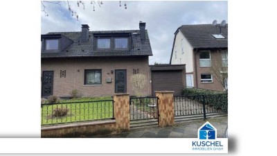 Modernisierungsbedürftige Doppelhaushälfte mit Garage und Garten in begehrter Lage von Hilden