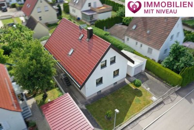 Die Suche hat sich gelohnt! Attraktives Einfamilienhaus mit tollem Grundstück in Landshausen!