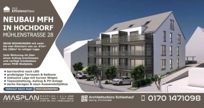 Neubauprojekt in Hochdorf !! Stilvolle 3-Zimmer-Wohnung