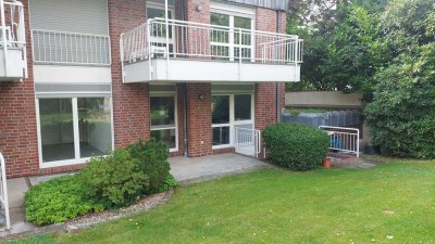 Moderne 2-Raum-Wohnung mit Einbauküche und Terrasse in exclusiver Lage in Essen-Bredeney