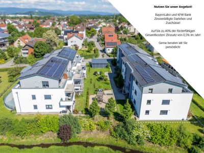 Neuwertige 2-Zimmer Gartenwohnung in ruhiger Lage!