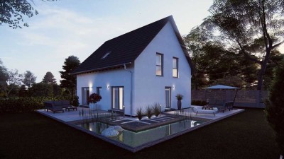 Zweifamilienhaus! Bauen Sie zusammen und teilen sich die Kosten! Doppelhaushälften bei Okal!