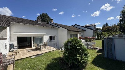 ToFa: Lerchenberg - möbliertes RH mit ELW & Terrasse, Garten und viel Platz im großen Keller