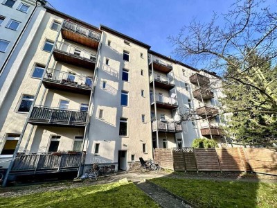 +++Leerstehende 4 Zimmerwohnung in Leipzig Zentrum-Nord mit Balkon+++