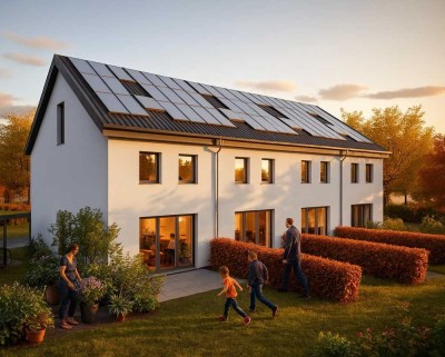 klimafreundliches Reihenhaus (KfWG)