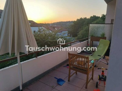 Tauschwohnung: Helle, schöne 3-Zimmer Wohnung mit großem Balkon