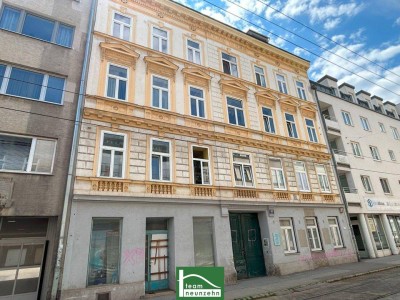 ALTBAU-INVESTMENTWOHNUNG IN TOP LAGE! FÜR ANLEGER. GEBRAUCHTE WOHNUNG UNBEFRISTET VERMIETET.