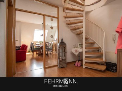 Charmante Maisonettewohnung mit Loggia und Einbauküche - zur Miete!