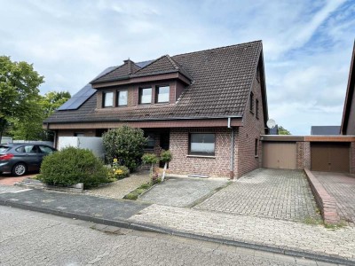 * Doppelhaushälfte mit Garage *
im beliebten Stadtteil Rheine-Wietesch
