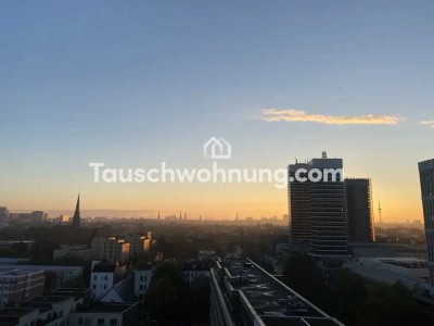 Tauschwohnung: Penthouse-Wohnung mit Blick über HH, gegen kleinere