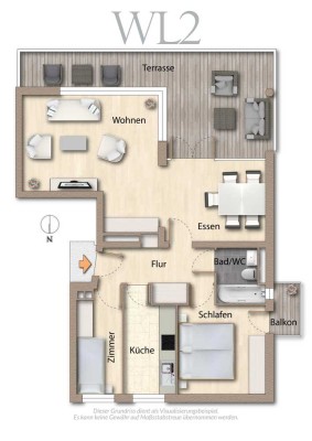 Berg- und Schloßblick! Renoviertes Penthouse, provisionsfrei – sorgenfreie Altersvorsorge sichern