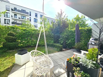 Bezugsfreie sonnige 2-Zimmer-Erdgeschosswohnung
