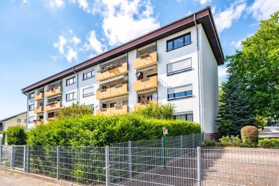 Maintal-Hochstadt: Schöne, moderne 3-Zimmer-Wohnung mit Süd-Loggia und Einbauküche in ruhiger Lage