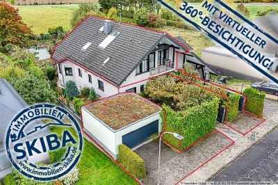 Mit Doppelgarage: Maisonette-Eigentumswohnung mit Panoramablick - Nähe Nürburgring