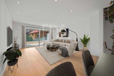 Modern. Nachhaltig. Zuhause. Stilvolles Reihenmittelhaus in ruhiger Lage von München-Allach