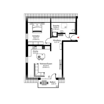 F&D | Wohnung 7 - Haus 1