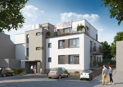 Exklusive 2-Zimmer-Penthouse-Wohnung mit großem Balkon in Kerpen-Sindorf (provisionsfrei)