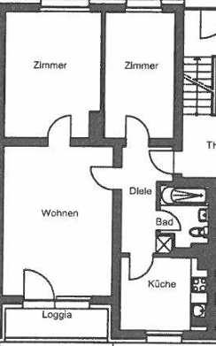 Erstbezug nach Sanierung: 3-Zi.-Wohnung mit Balkon in Essen-Holsterhausen
