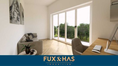 Exklusives Wohnen im KfW-40-Standard: Moderne Obergeschosswohnung an der Wupper