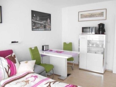 Gelegenheit - Apartment inkl. Stellplatz - Küche - modern möbliert - ruhig - zentral am Kurpark