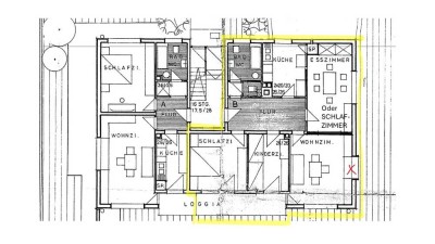 4-Zimmer-EG-Wohnung in Bergtheim