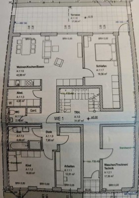 Geschmackvolle 4-Raum-EG-Wohnung mit gehobener Innenausstattung mit Balkon in Bedburg