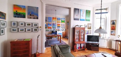 Erst Investment, später Eigennutz  – Stilvolle 4-Zimmer-Altbauwohnung in der List