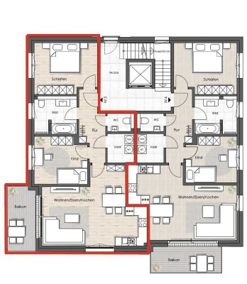 Moderne 3-Zimmer-Wohnung in gefragtem Neubau