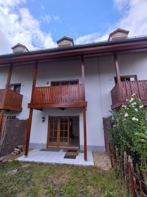 *** ab sofort + Reihenmittelhaus + Tiefgaragenstellplatz + 2 Balkone + Gartenanteil + Terrasse ***